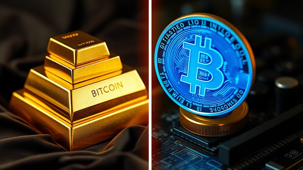 gold versus bitcoin comparison