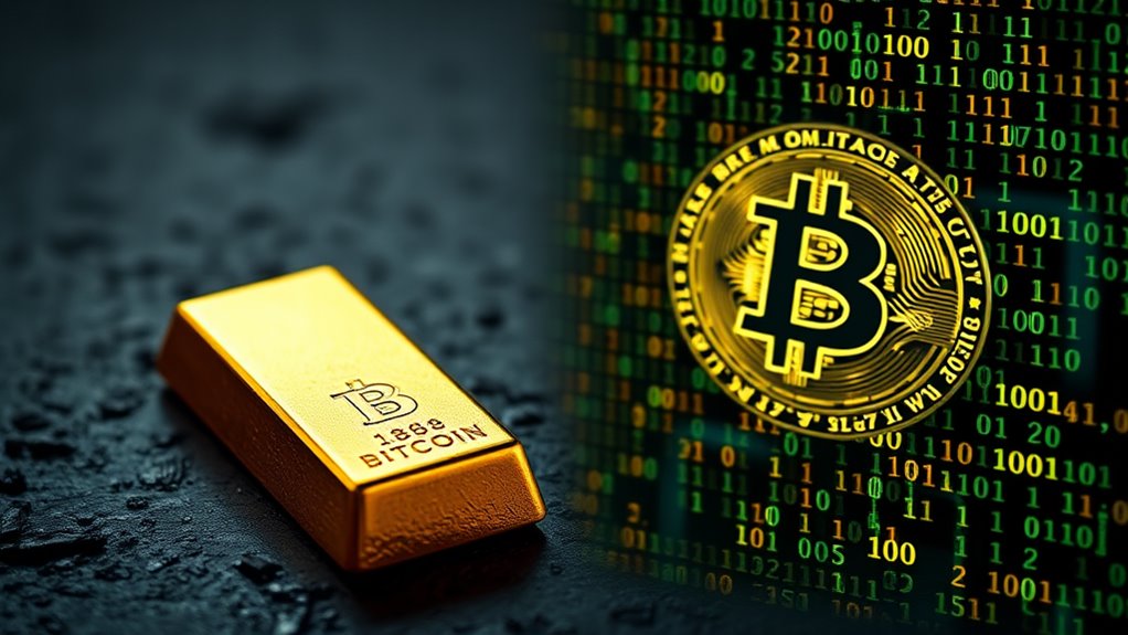 gold versus bitcoin comparison