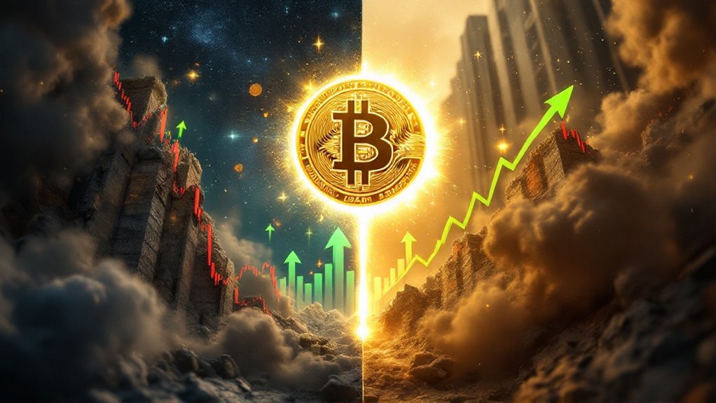 bitcoin surges amid market decline