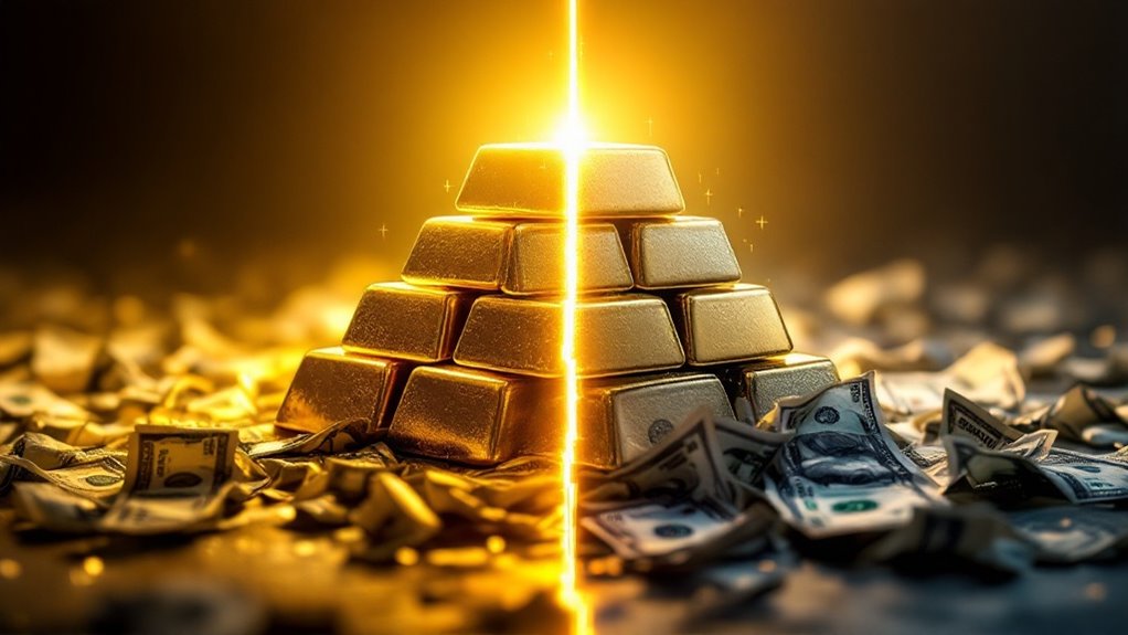 gold challenges dollar supremacy