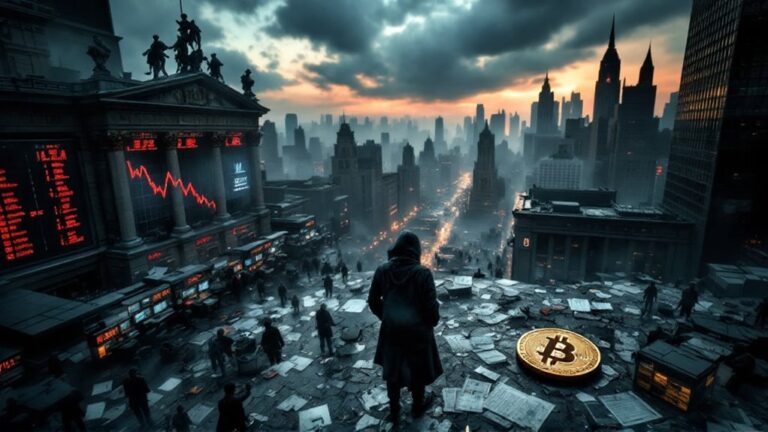 stock market crash overwhelms crypto