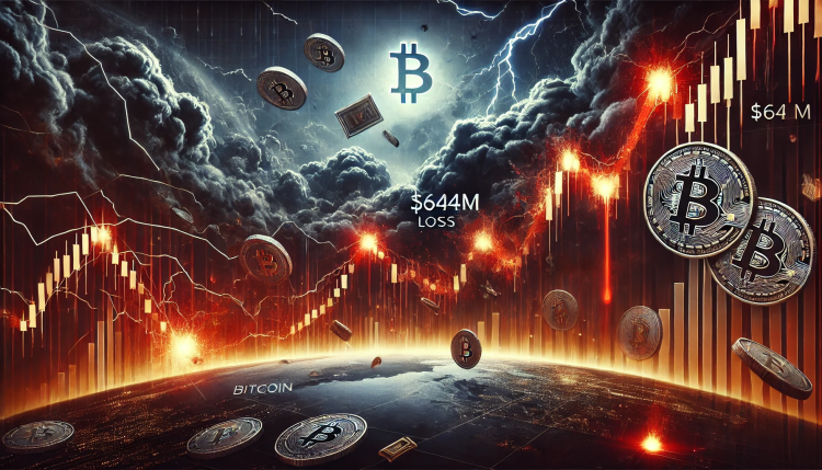 Bitcoin Plummets Below $105K, Liquidations Top $712M