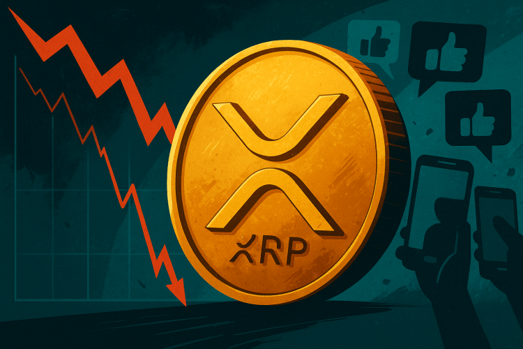XRP Price Drops, Social Sentiment Skyrockets: Bullish Signal?