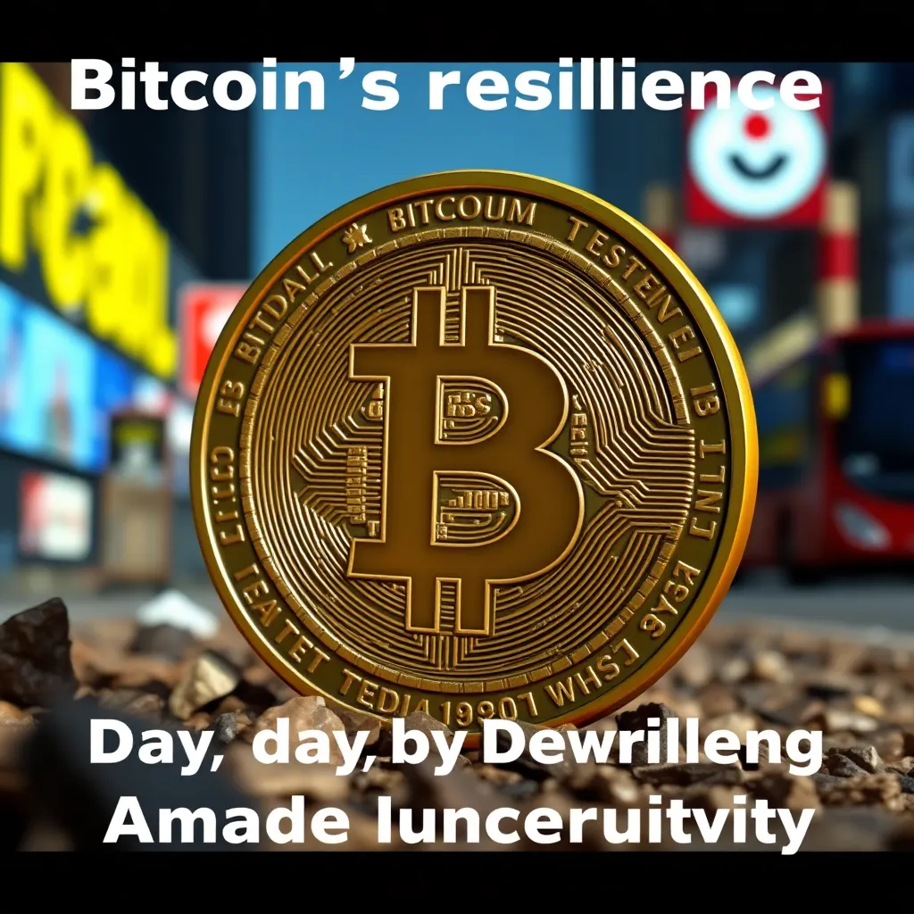 Bitcoin's Resilience: Coin Days Destroyed Plummets Amid Market Uncertainty
